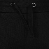 Pantaloni sport cu logo-ul mărcii pentru băieți, negru Guess 176369 4