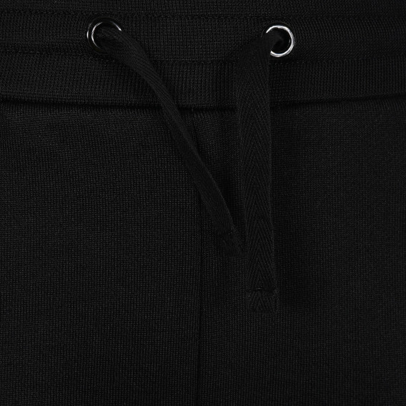 Pantaloni sport cu logo-ul mărcii pentru băieți, negru Guess 176369 4