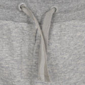 Pantaloni sport cu logo-ul mărcii pentru băieți, gri Guess 176375 3