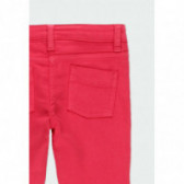 Pantaloni cu cinci buzunare pentru fete, roșu Boboli 177084 9