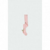 Ciorapi cu panglici pentru fete, roz Boboli 177122 2