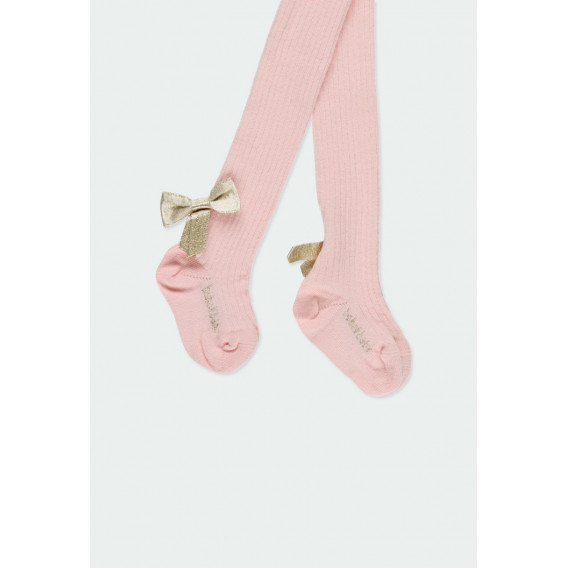 Ciorapi cu panglici pentru fete, roz Boboli 177123 4