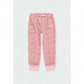 Pijamale din două piese cu mâneci lungi pentru fete, roz Boboli 177128 10