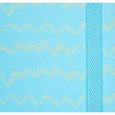 Caiet Smooth notes, cu bandă elastică, 13 X 21 cm, 120 coli, rânduri largi, albastru Gipta 177467 4