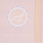 Caiet Smooth notes, cu bandă elastică, 13 X 21 cm, 120 coli, rânduri largi, bej Gipta 177703 2