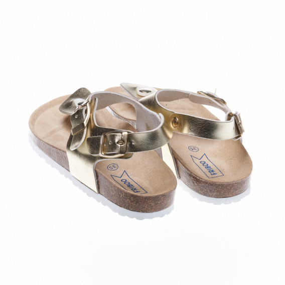 Sandale strălucitoare elegante pentru fete, cu catarame Friboo 17816 2