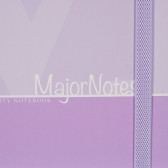 Caiet Major Notes cu elastic, A 5, 120 coli, rânduri largi, violet Gipta 178218 2