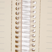 Caiet Major Notes cu elastic, 19 X 26 cm, 120 coli, rânduri largi, violet Gipta 178224 4