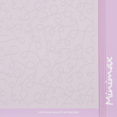 Caiet Minimax cu elastic № 8, 19 X 26 cm, 120 coli, rânduri largi, violet Gipta 178274 2