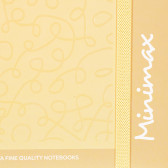 Caiet Minimax cu elastic № 11, 19 X 26 cm, 120 coli, rânduri largi, galben Gipta 178286 2