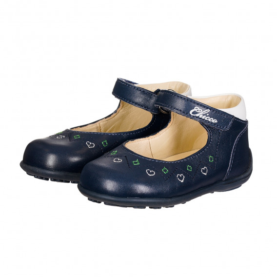 Pantofi pentru fetițe, albaștri Chicco 178289 