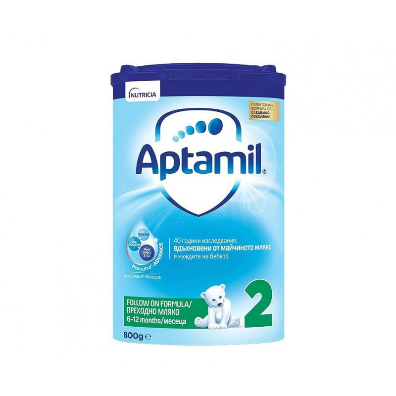 Aptamil Pronutra Advance 2, 6-12 luni, cutie, 800 g.  178379