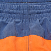 Costum de baie albastru cu portocaliu, pentru băieți Fashy 178525 3