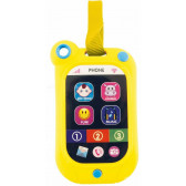 Telefon mobil pentru bebeluși cu sunet și lumini Dino Toys 178591 