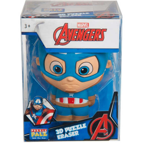 Puzzle 3D Captain America, XL 9 x 12 cm Avengers 178652 