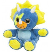 Dinozaur, jucărie de pluș cu ochi strălucitori, 20 cm Dino Toys 178684 