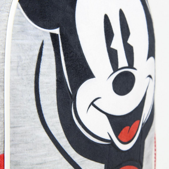 Ghiozdan Mickey Mouse pentru băieți, gri Mickey Mouse 178820 4