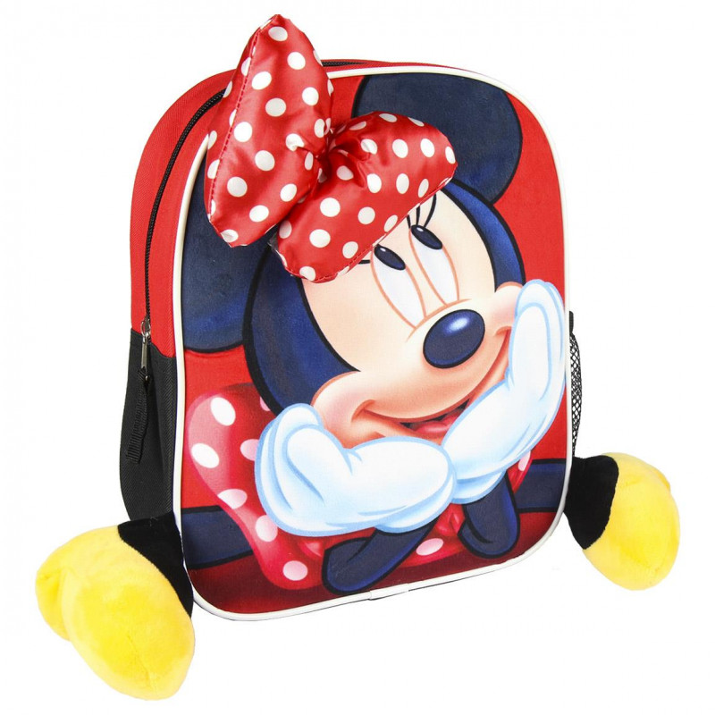 Ghiozdan Minnie Mouse pentru fete, roșu  178871