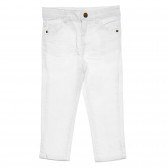 Jeans pentru fete, culoare albă Tape a l'oeil 178975 