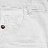 Jeans pentru fete, culoare albă Tape a l'oeil 178976 2