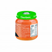 Piure de morcovi și cartofi dulci, borcan 125 g Gerber 178998 2