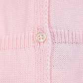 Salopetă cu guler pentru o fetițe, roz Chicco 179201 3