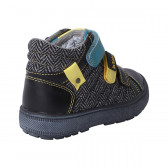Pantofi pentru băieți cu accente albastre și galbene Tuc Tuc 1796 3