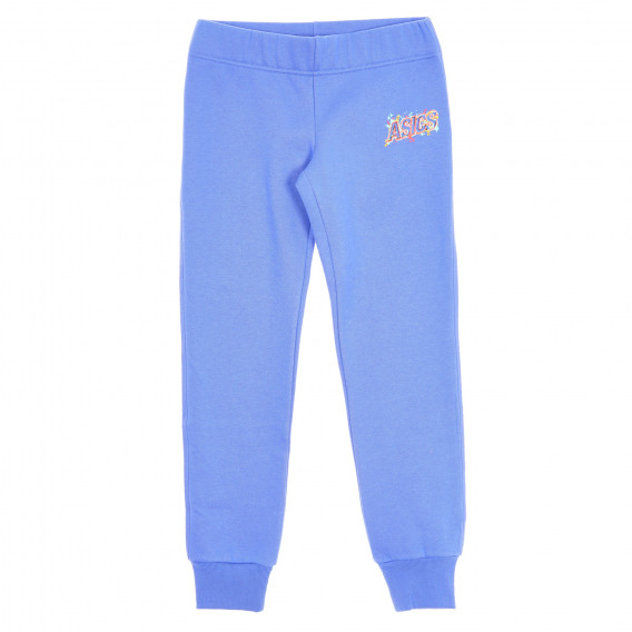 Pantaloni sport pentru fete, albaștri ASICS 179871 