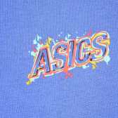 Pantaloni sport pentru fete, albaștri ASICS 179872 2