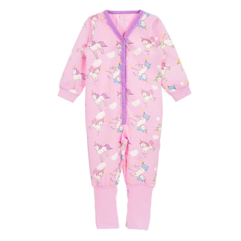 Pijamale din bumbac unicorn pentru fete  179950