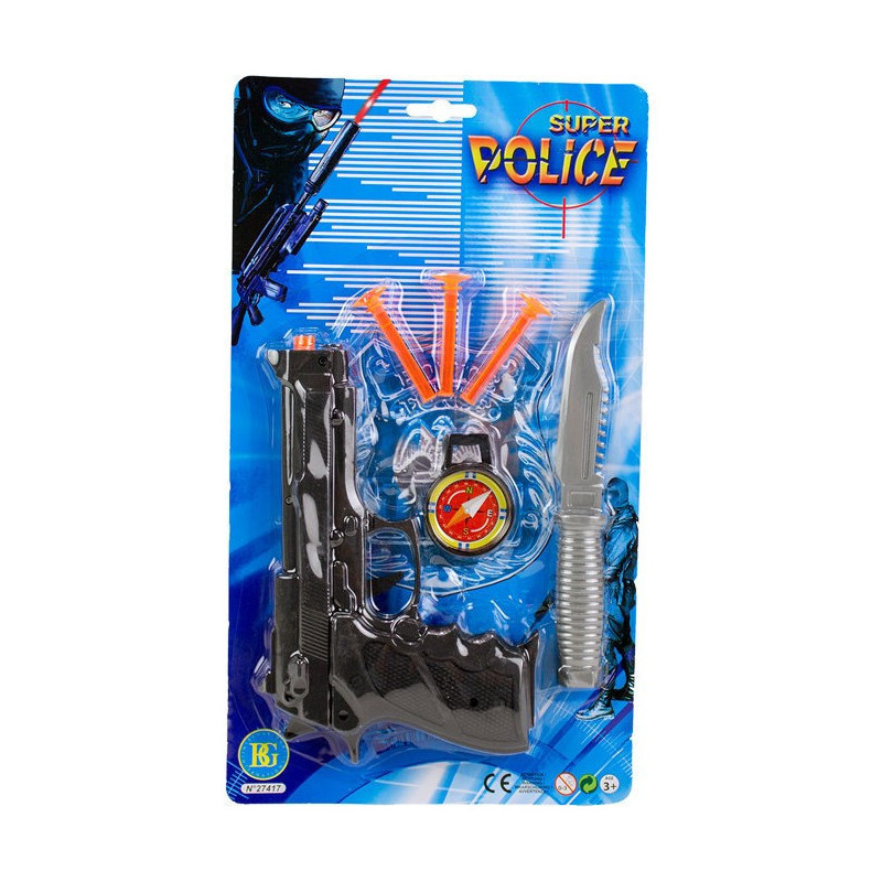 Armă de poliție cu accesorii  18003