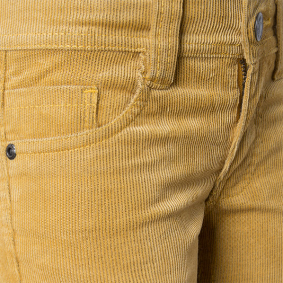 Pantaloni material reiat- Unisex, muștar Tuc Tuc 1802 3