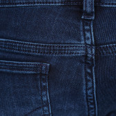 Jeans pe corp, pentru fete, albastru Guess 180420 3