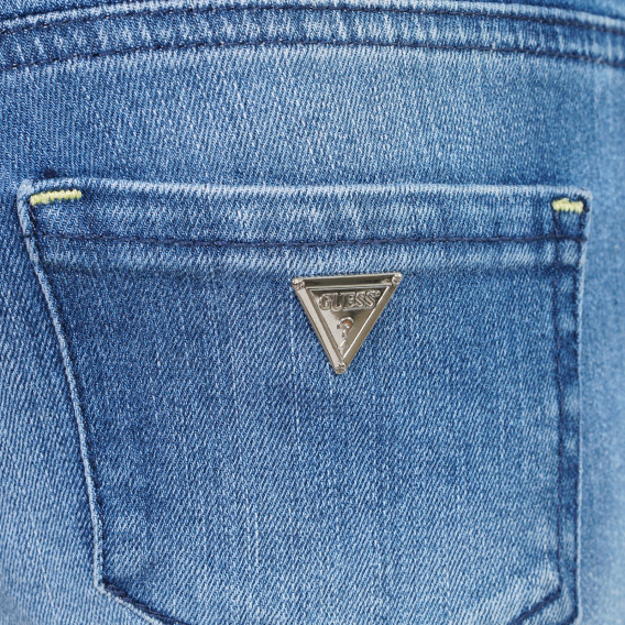 Jeans albaștri, cu logo-ul mărcii,  pentru fete Guess 180452 3