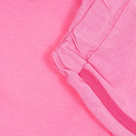 Pantaloni de bumbac pentru fetițe, roz Disney 180501 3