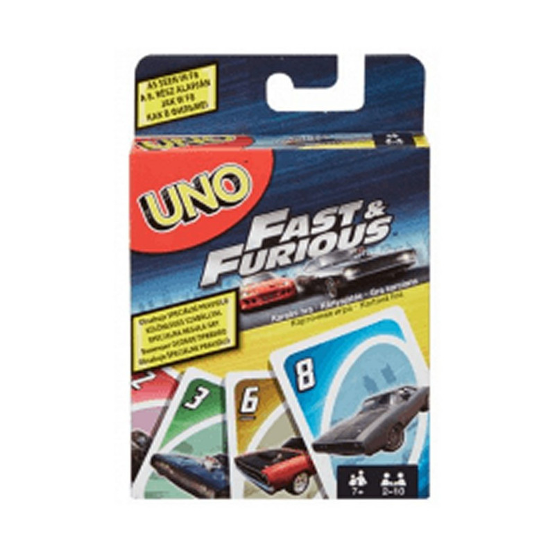 Cărți de joc UNO, Fast and Furious  18063