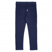 Pantaloni de culoare albastră, pentru fete Canada House 180774 4