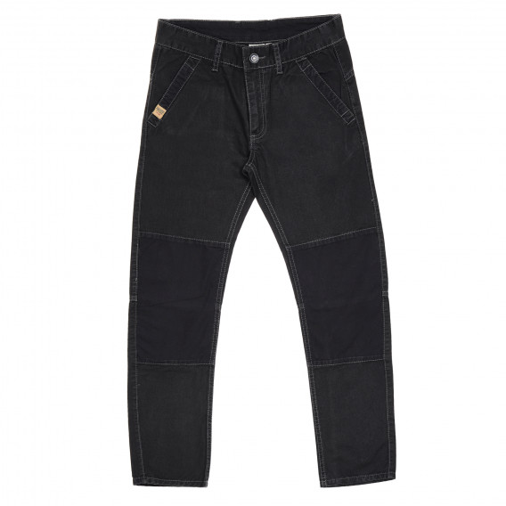 Jeans negri de bumbac pentru băieți Chevignon 180828 