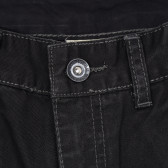 Jeans negri de bumbac pentru băieți Chevignon 180829 2
