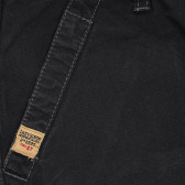 Jeans negri de bumbac pentru băieți Chevignon 180830 3