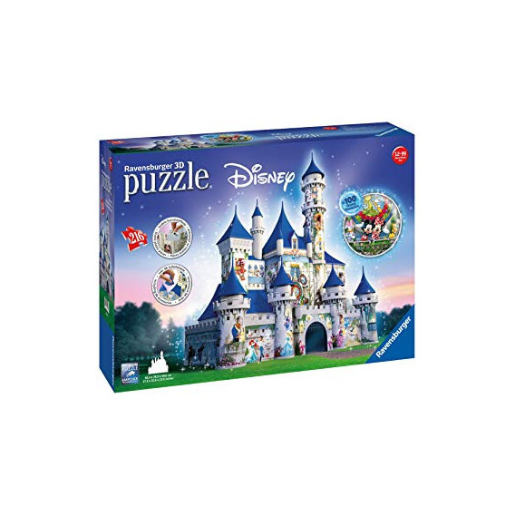 Puzzle 3D castel Disney Disney 18086 