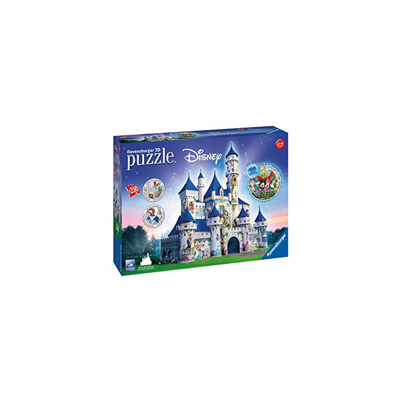 Puzzle 3D castel Disney  18086