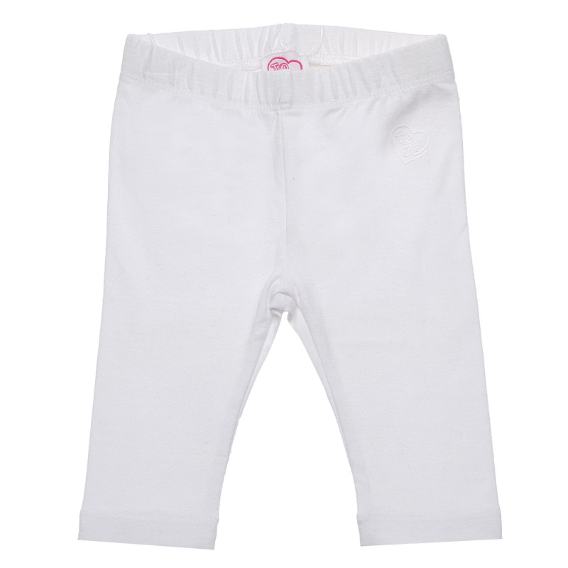 Pantaloni pentru fete, culoare albă  180993