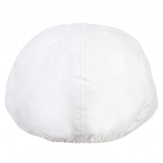 Șapcă de bumbac cu cozoroc pentru băieți, albă Boboli 181004 3