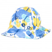 Pălărie de bumbac cu imprimeu color Boboli 181012 2