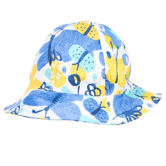 Pălărie de bumbac cu imprimeu color Boboli 181012 2