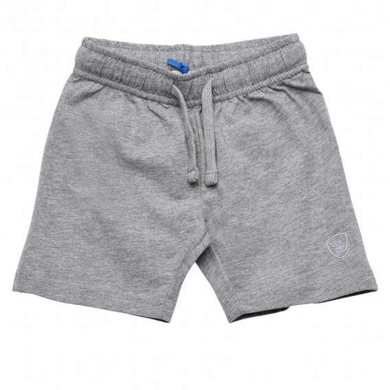 Pantaloni de bumbac pentru băieți, gri deschis Chicco 181034 