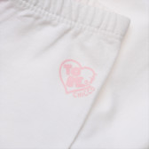 Pantaloni pentru copii, în alb Chicco 181042 2
