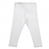 Pantaloni pentru copii, în alb Chicco 181043 3