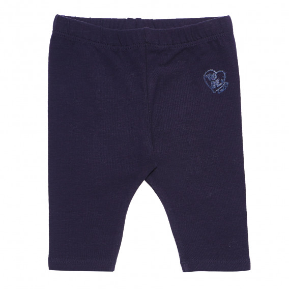 Pantaloni pentru copii, albastru închis cu imprimeu Chicco 181054 